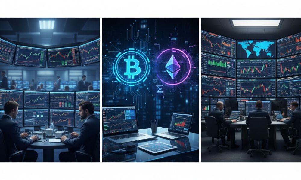 تفاوت بازار فارکس با ارز دیجیتال و بورس