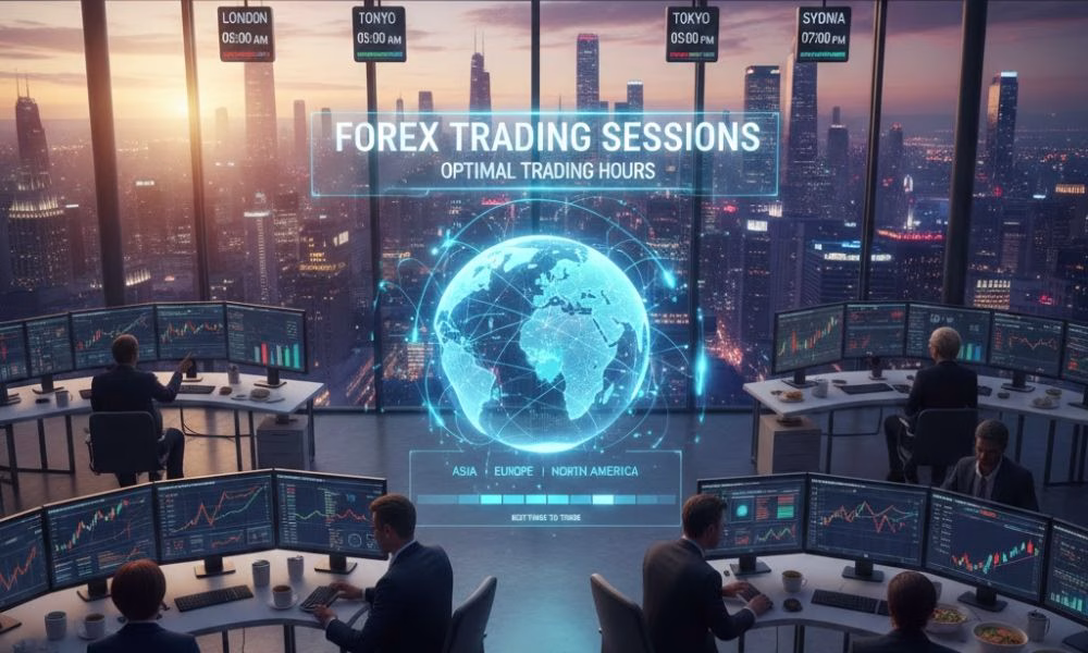 سشن های معاملاتی فارکس و بهترین زمان ترید